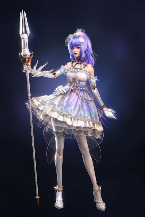 Beautiful Stylish Doll Game Character, Magic Doll Image png free