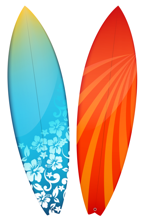 HD Surfing Boards PNG Free Download