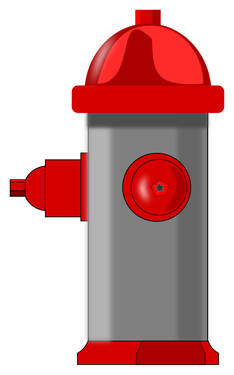 Watercolor Fire Hydrant PNG Image Free Download