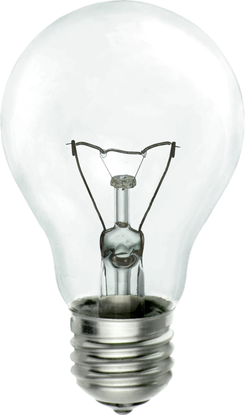 Incandescent Light Bulb PNG HD Free Image