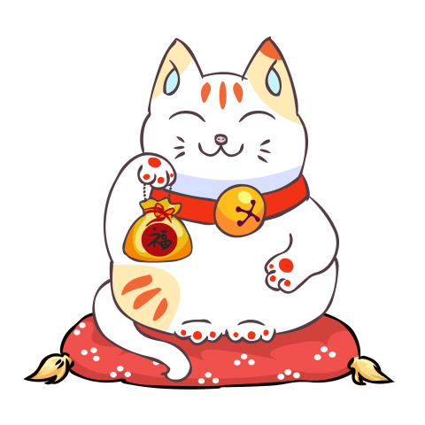 Hand drawn cartoon cute lucky Free PNG