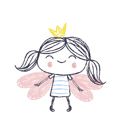Hand painted opening season butterfly girl PNG Free Download