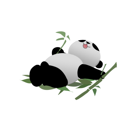 Cute cartoon national treasure panda PNG Free Download