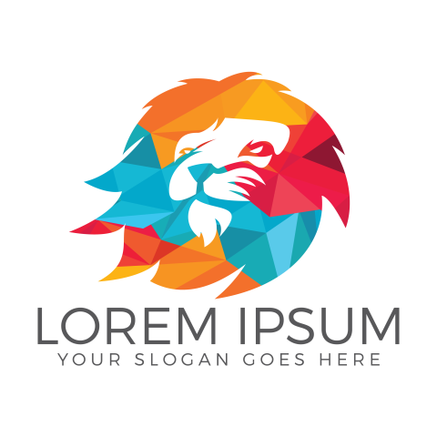 Lion head logo lion king PNG Free Download PNG