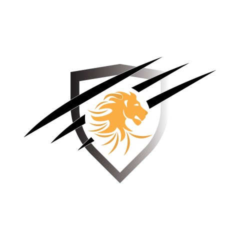 Lion logo template vector icon free PNG Download