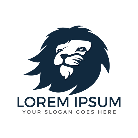 Lion head logo lion king PNG Free Download