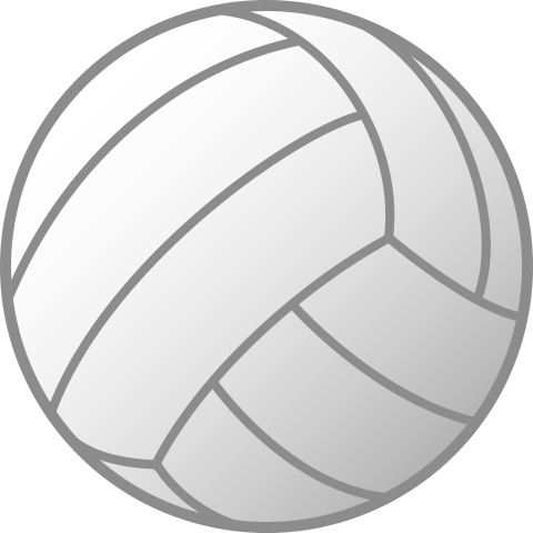 PSD Clipart Volleyball PNG Logo Free Download