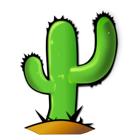 Vibrant 3D Cartoon Cactus PNG Image Free Download