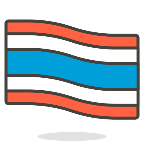 Thailand Flag PNG Drawing image Free Download
