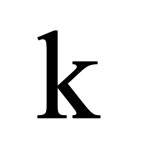 K Letter PNG 38