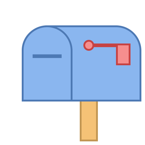 Watercolor Mailbox PNG Drawing Free Download