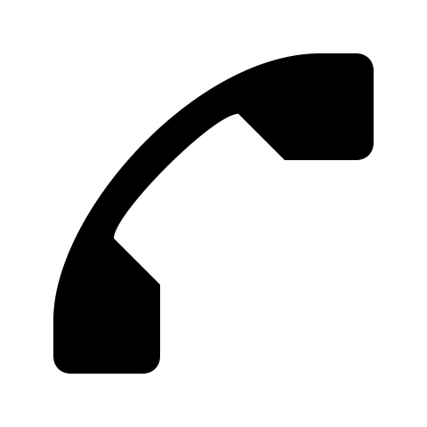 Silhouette Phone PNG icon On Transparent Background