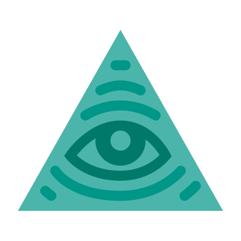 Watercolor Illuminati PNG Art Image Free Download