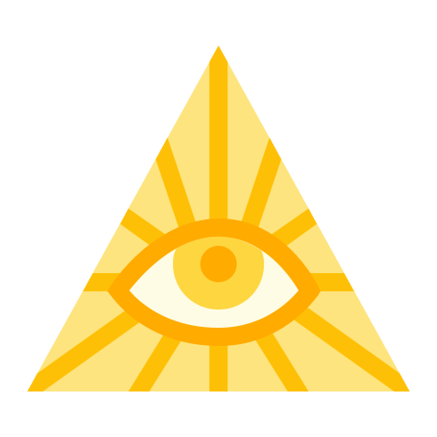 Illuminati Fingerprint Scanner Detector PNG Art