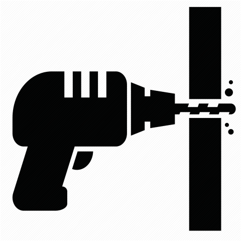 PSD Vector Graphic Drill PNG logo free download