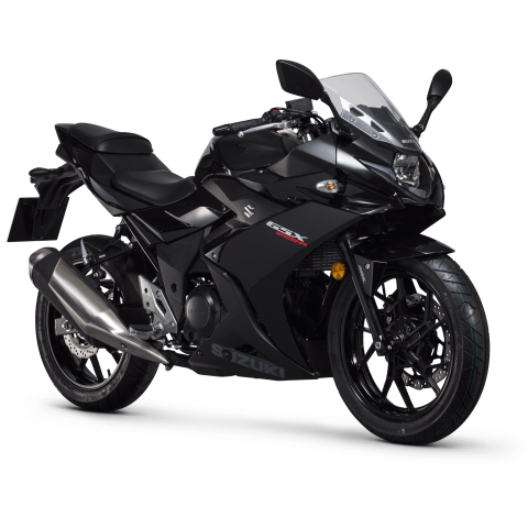 HD Black Suzuki PNG Motor Bike Free Download