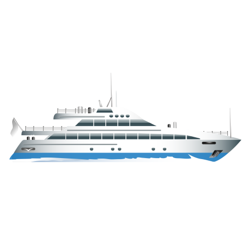 Yacht PNG For Editing Image