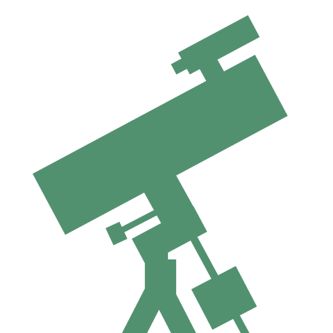 Watercolor Telescope PNG Art Free Download
