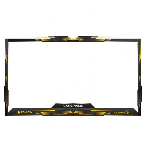 Cyberpunk overlay frame vector free png