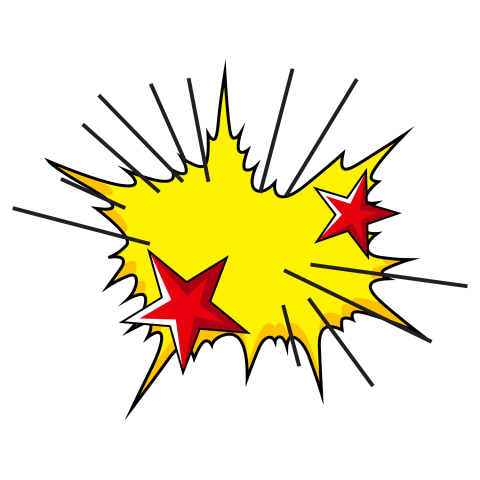 Comic Explosion PNG Transparent Images Free Download