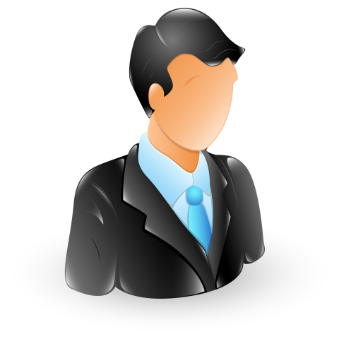 Men profile vactor graphic design images