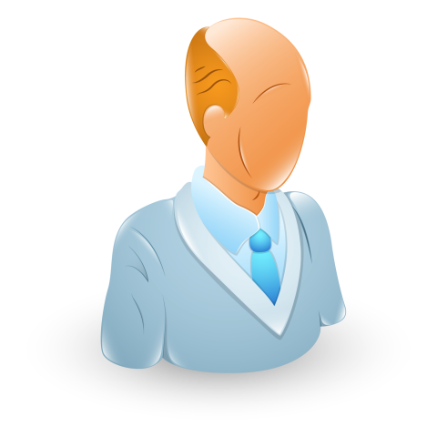 Men profile vactor side hairs vector graphic design
