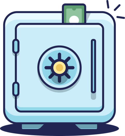 Cartoon Bank Vault PNG Image Free Download