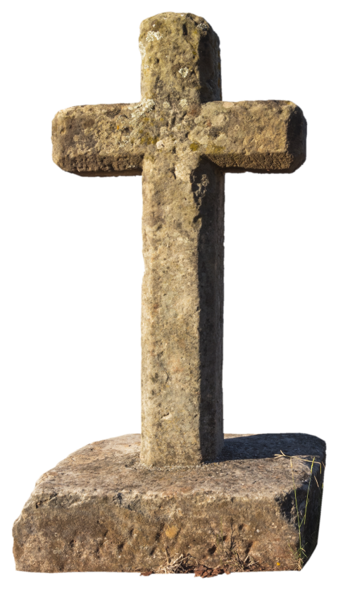 Christian Cross PNG Soil Image No Background