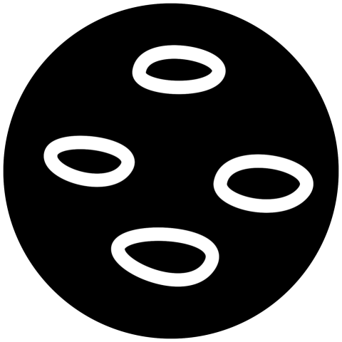 Black Moon Circle PNG Image Free Download